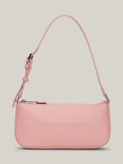 Torby Na Ramię*Tommy Hilfiger Torebka Na Ramię Essential Z Metalowym Logo CHALKY PINK