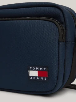 Torebki Na Pasku*Tommy Hilfiger Torebka Na Ramię Essential Z Logo DARK NIGHT NAVY
