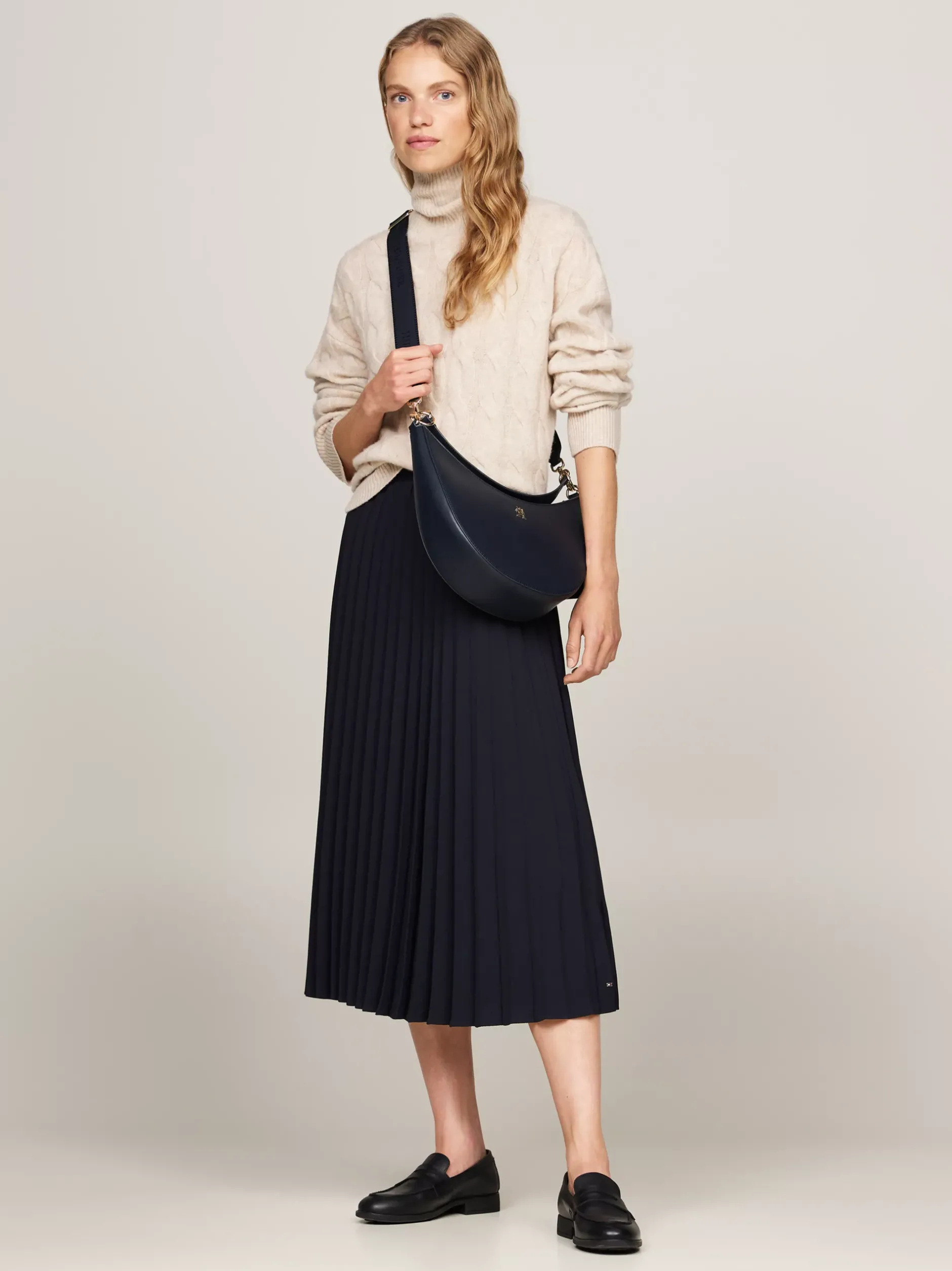 Torby Na Ramię*Tommy Hilfiger Torebka Na Ramię Hilfiger Monotype SPACE BLUE