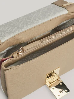 Torby Na Ramię*Tommy Hilfiger Torebka Na Ramię TH Monogram BEIGE