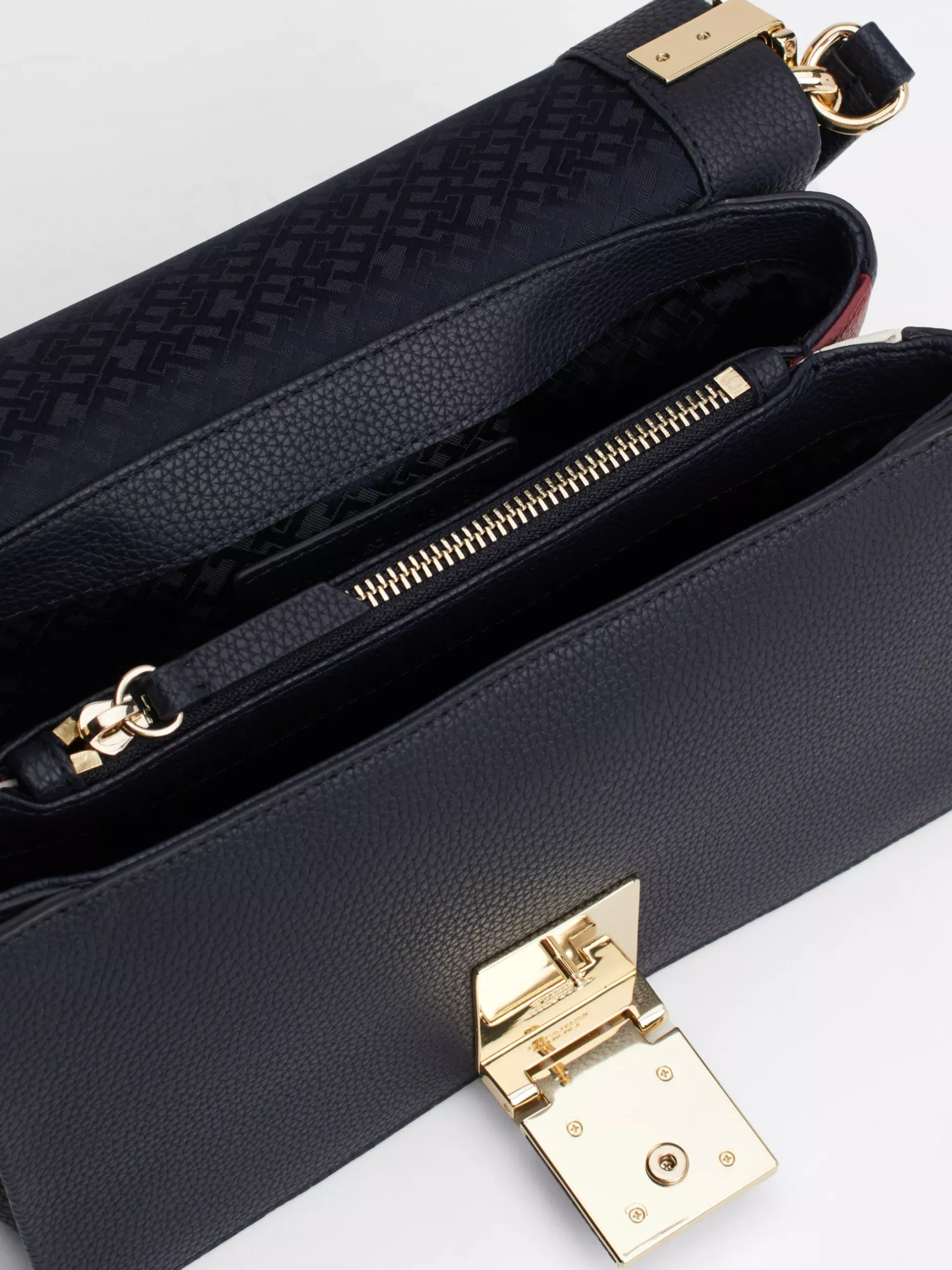 Torby Na Ramię*Tommy Hilfiger Torebka Na Ramię TH Monogram SPACE BLUE