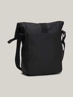 Torebki Na Pasku*Tommy Hilfiger Torebka Na Ramię Z Kolekcji Essential BLACK