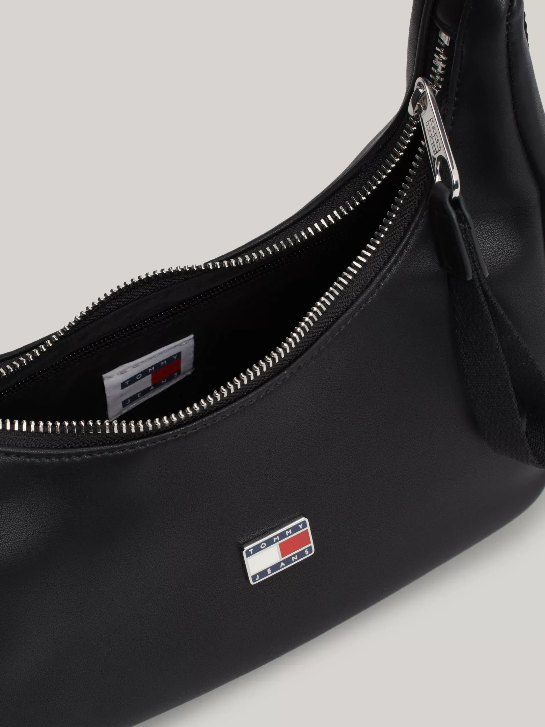 Torby Na Ramię*Tommy Hilfiger Torebka Na Ramię Z Logo BLACK