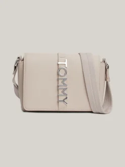 Torebki Na Pasku*Tommy Hilfiger Torebka Na Ramię Z Logo City Na Klapce DRIFTY DUNES