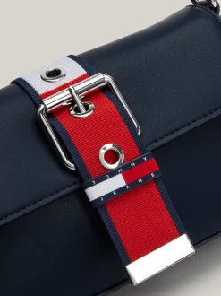 Torby Na Ramię*Tommy Hilfiger Torebka Na Ramię Z Magnetycznym Zapięciem DARK NIGHT NAVY