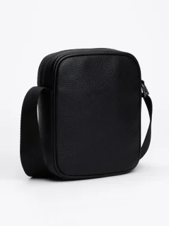 Torebki Na Pasku*Tommy Hilfiger Torebka Reporterka TH Monogram BLACK