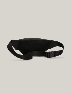 Torebki Na Pasku*Tommy Hilfiger Torebka Typu Nerka Z Blokami Kolorów BLACK