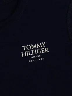 T-Shirty I Koszulki Polo*Tommy Hilfiger T-shirt Adaptive Z Logo DESERT SKY
