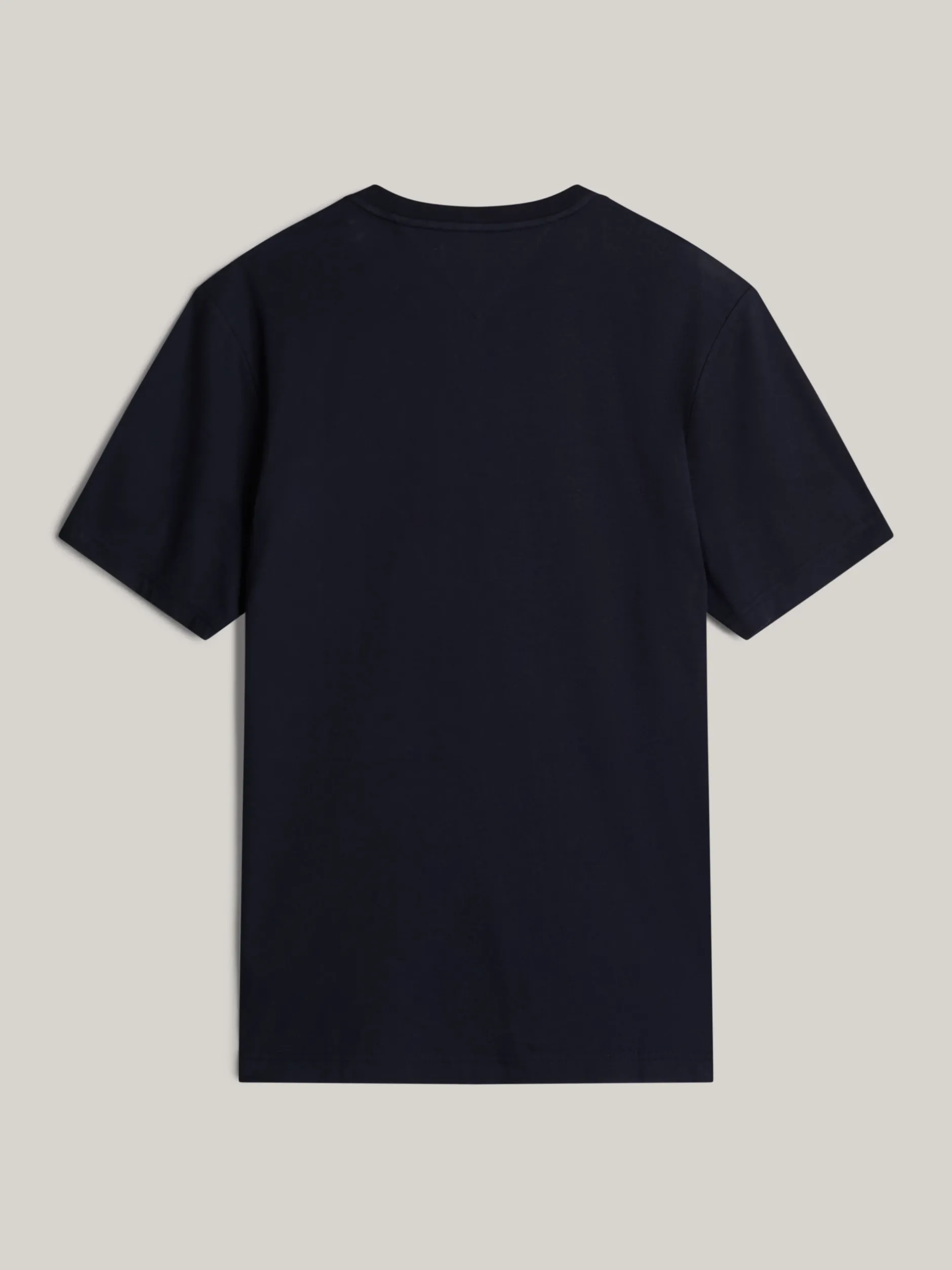 T-Shirty*Tommy Hilfiger T-shirt Adaptive Z Okrągłym Dekoltem I Logo DESERT SKY