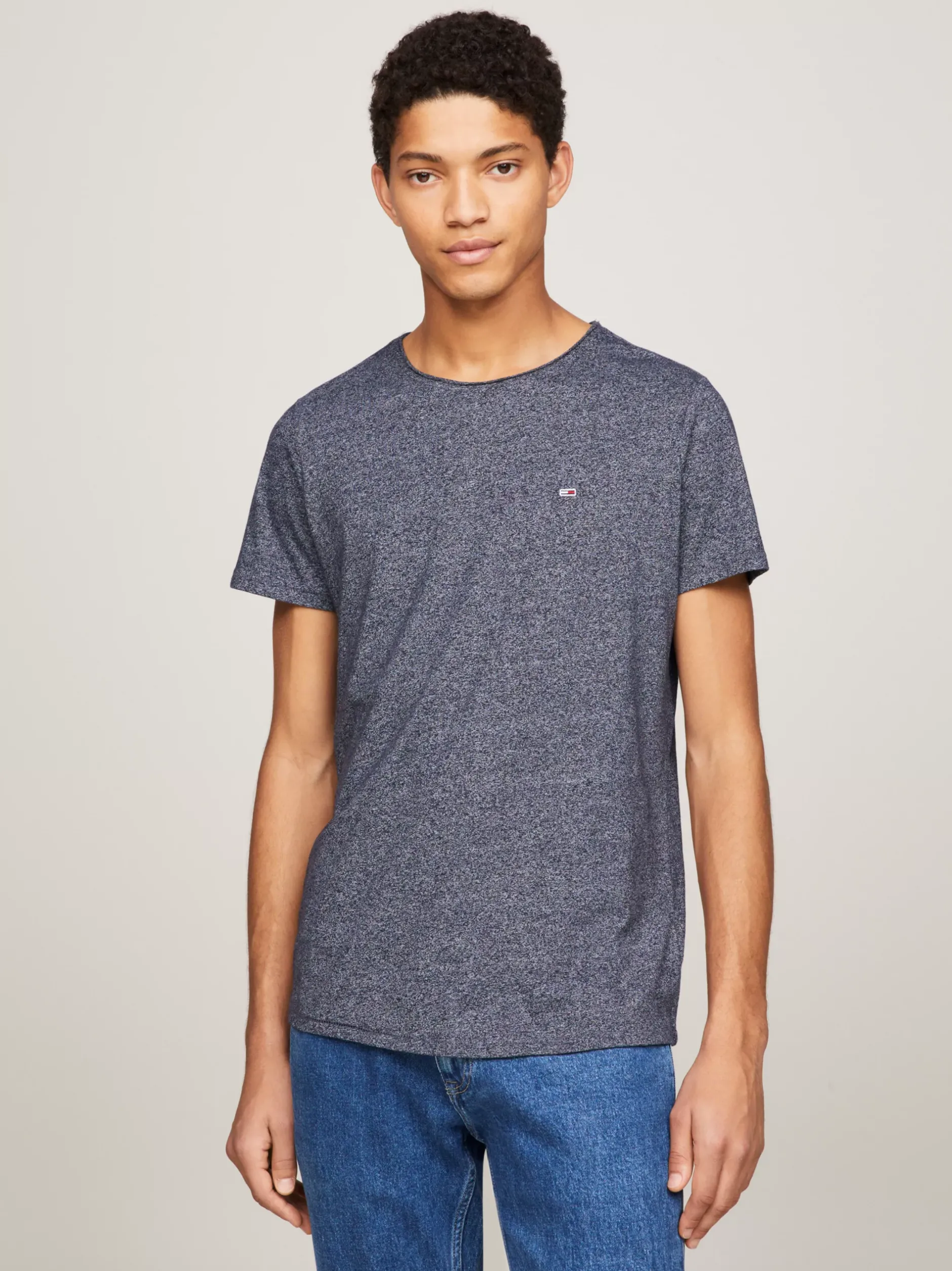 T-Shirty*Tommy Hilfiger T-shirt Classics O Wąskim Kroju TWILIGHT NAVY