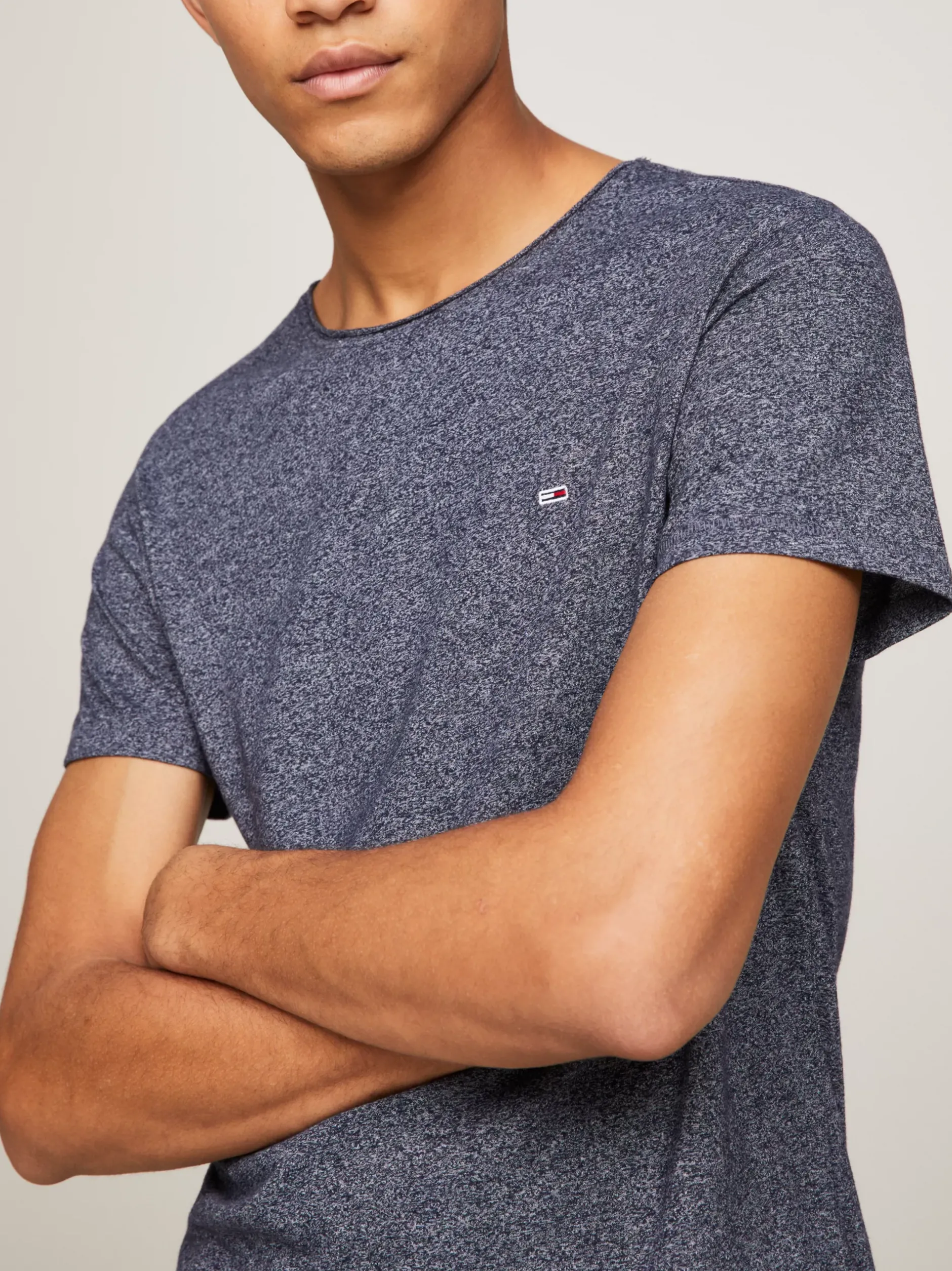 T-Shirty*Tommy Hilfiger T-shirt Classics O Wąskim Kroju TWILIGHT NAVY