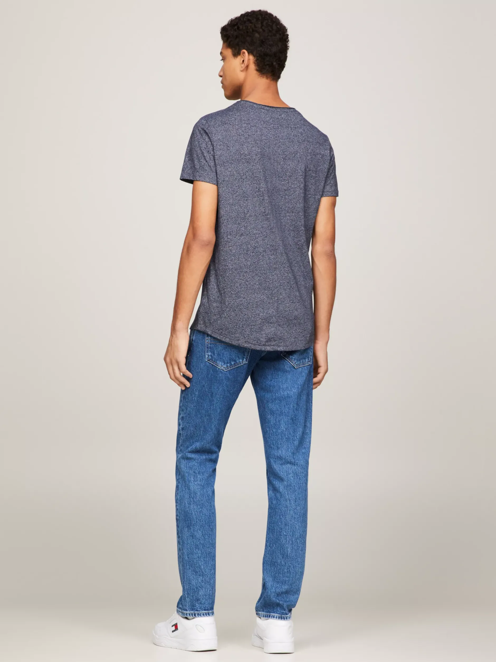 T-Shirty*Tommy Hilfiger T-shirt Classics O Wąskim Kroju TWILIGHT NAVY