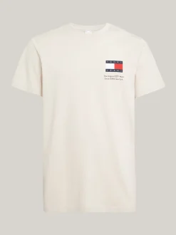 T-Shirty*Tommy Hilfiger T-shirt Essential O Dopasowanym Kroju Z Logo NEWSPRINT
