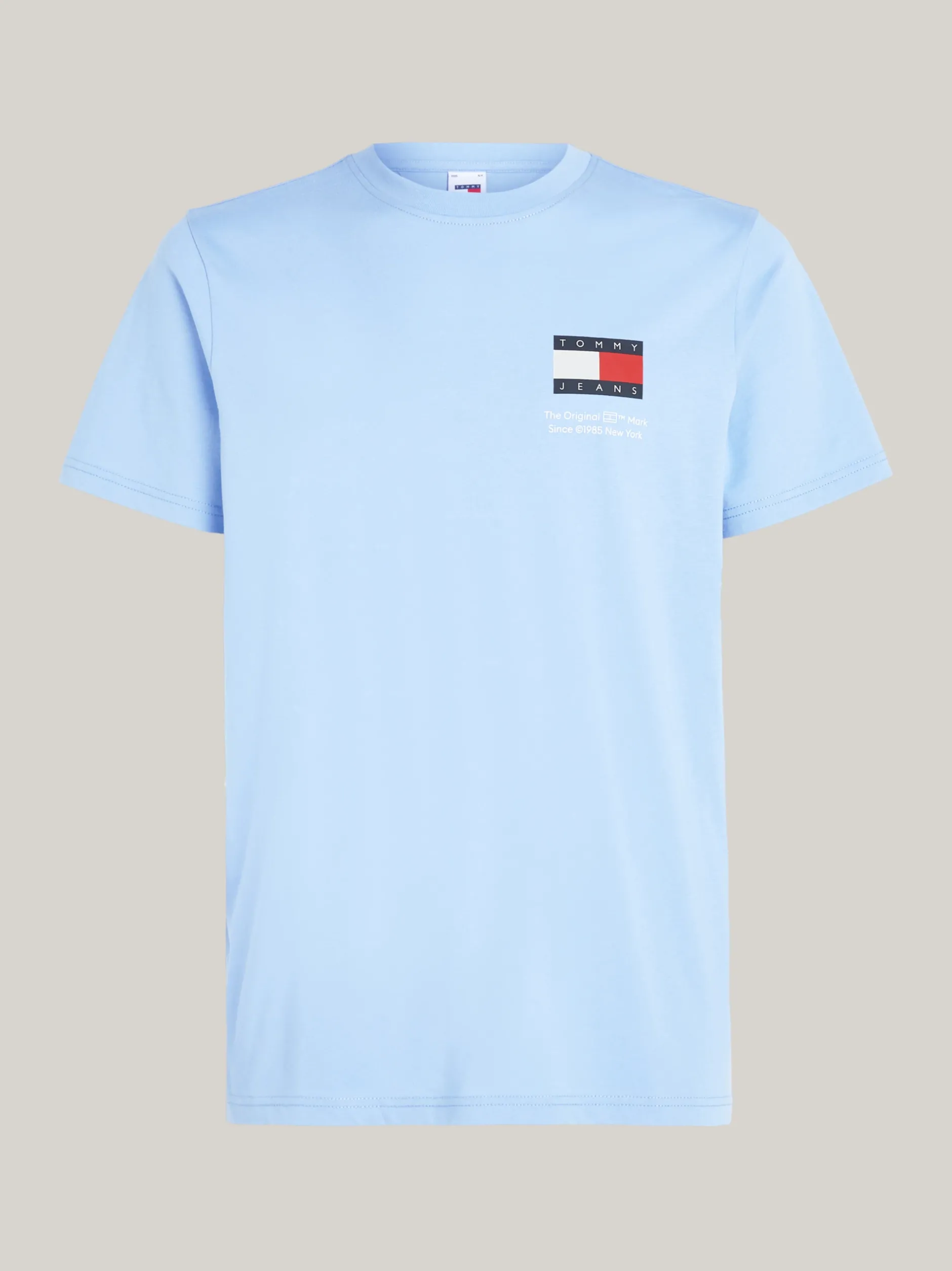 T-Shirty*Tommy Hilfiger T-shirt Essential O Dopasowanym Kroju Z Logo WESTSIDE BLUE
