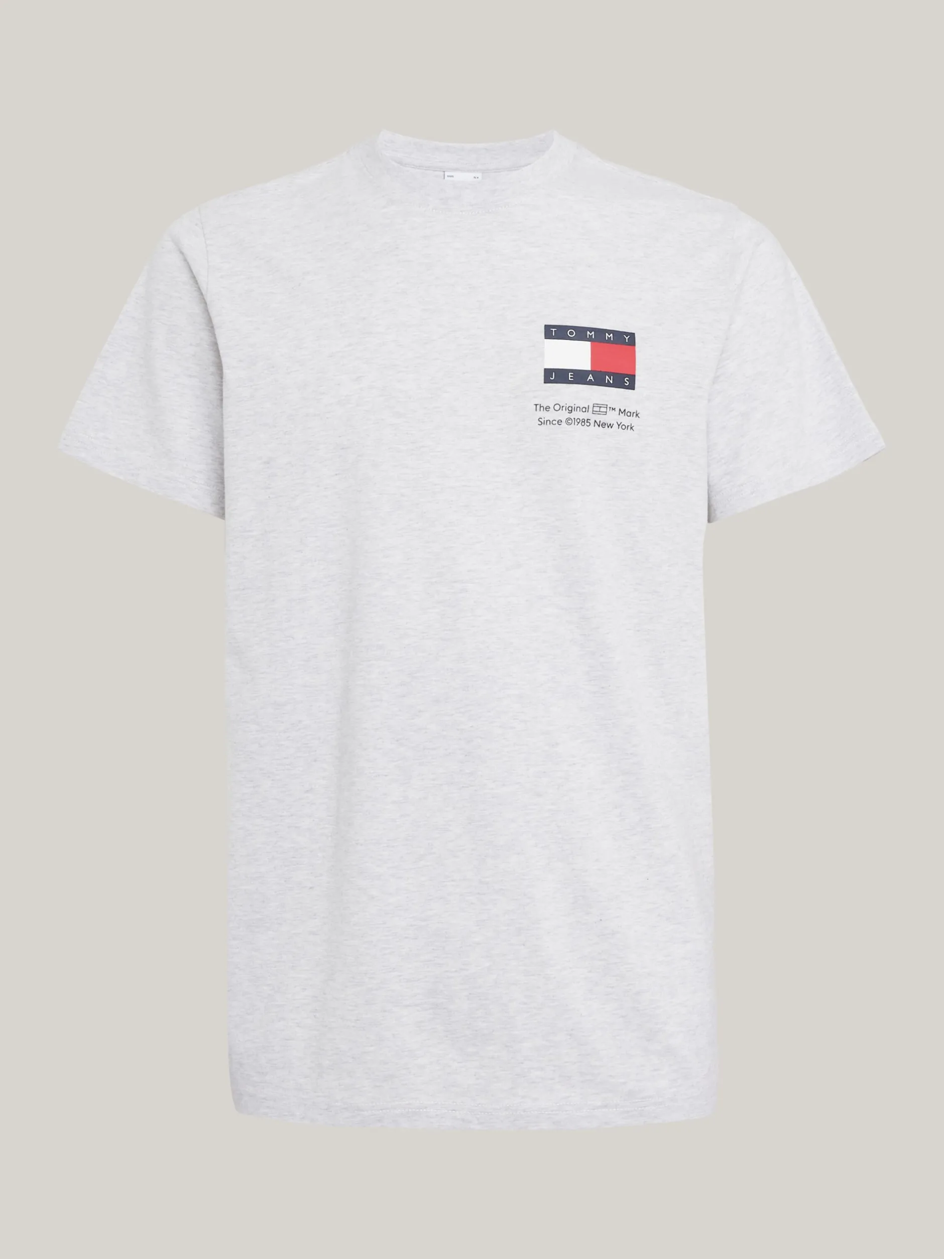 T-Shirty*Tommy Hilfiger T-shirt Essential O Dopasowanym Kroju Z Logo SILVER GREY