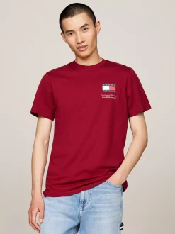 T-Shirty*Tommy Hilfiger T-shirt Essential O Dopasowanym Kroju Z Logo RED CARPET