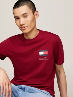 T-Shirty*Tommy Hilfiger T-shirt Essential O Dopasowanym Kroju Z Logo RED CARPET