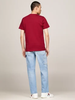 T-Shirty*Tommy Hilfiger T-shirt Essential O Dopasowanym Kroju Z Logo RED CARPET