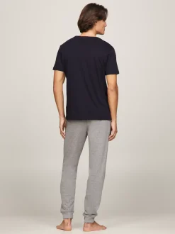 Stroje Domowe*Tommy Hilfiger T-shirt Lounge TH Original DESERT SKY