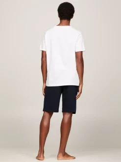 Stroje Domowe*Tommy Hilfiger T-shirt Lounge TH Original WHITE