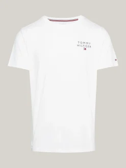Stroje Domowe*Tommy Hilfiger T-shirt Lounge TH Original WHITE