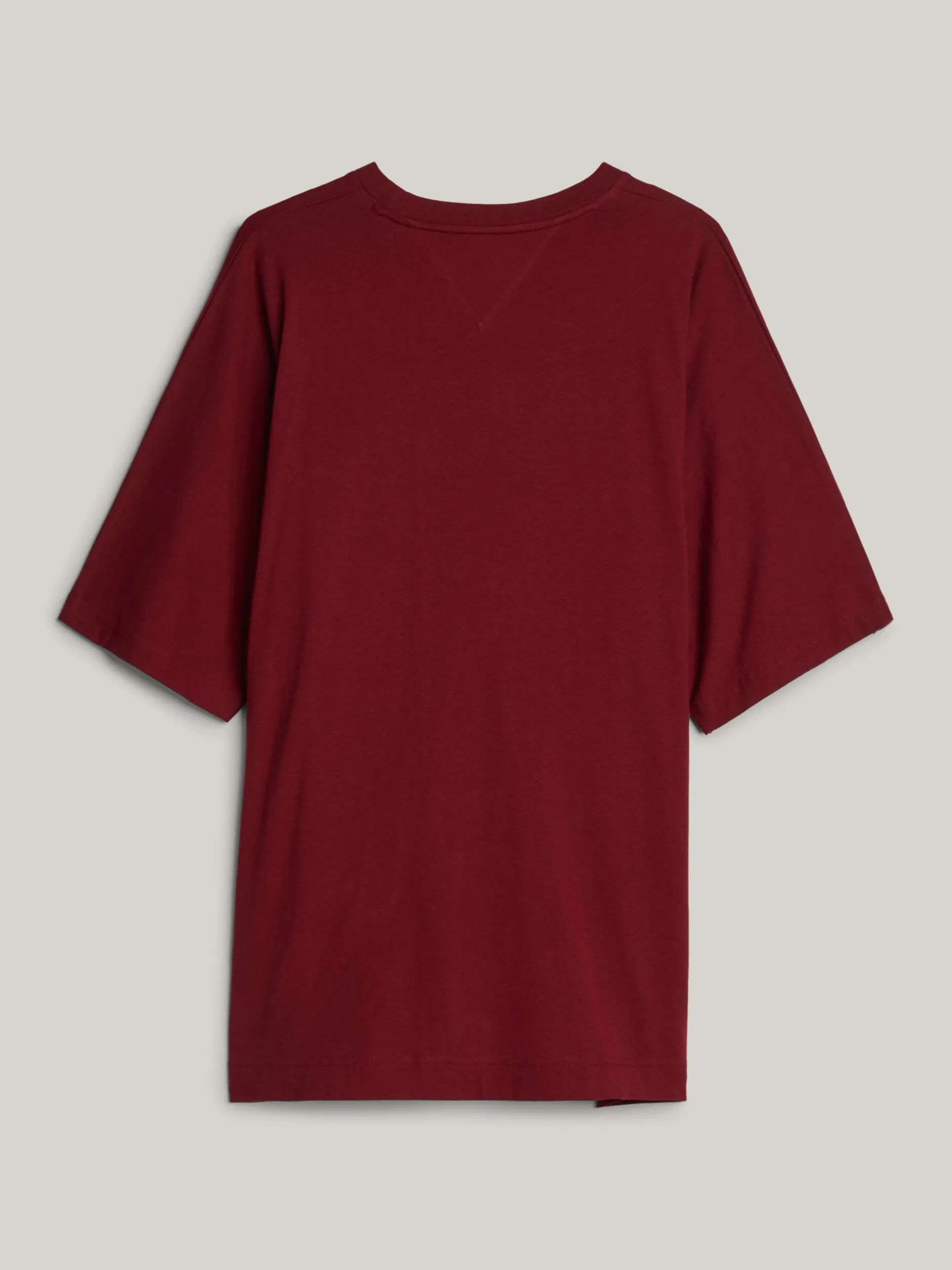 T-Shirty*Tommy Hilfiger T-shirt O Kroju Pudełkowym Z Rękawem Kimonowym ROUGE