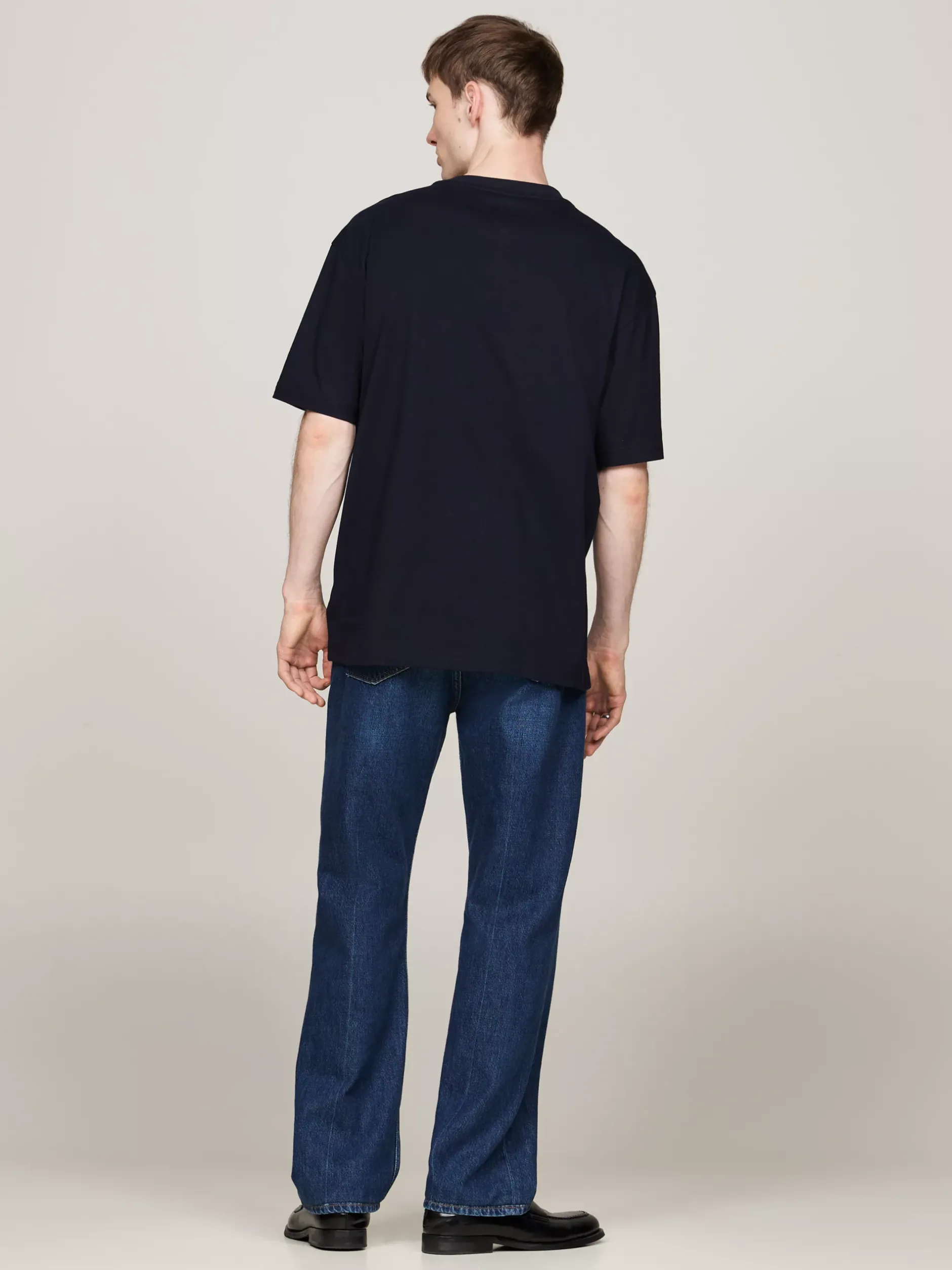 T-Shirty*Tommy Hilfiger T-shirt O Luźnym Kroju Z Cieniowaną Flagą DESERT SKY