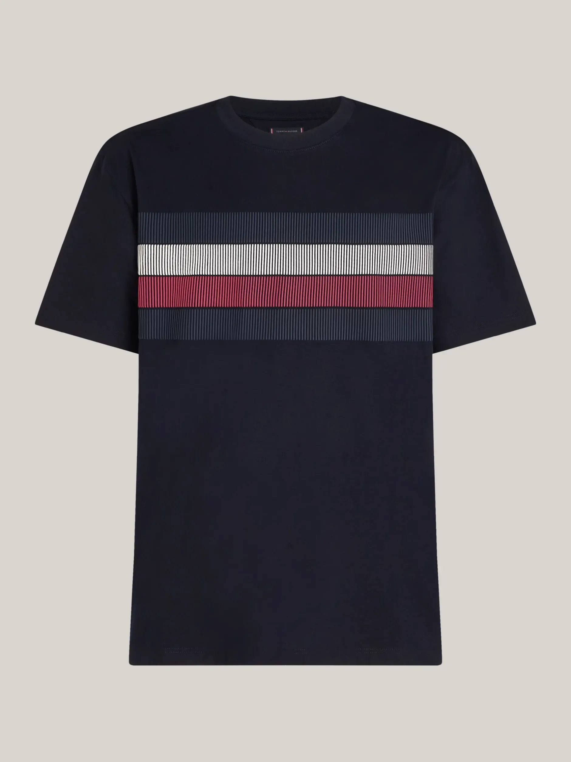 T-Shirty*Tommy Hilfiger T-shirt O Luźnym Kroju Z Cieniowaną Flagą DESERT SKY