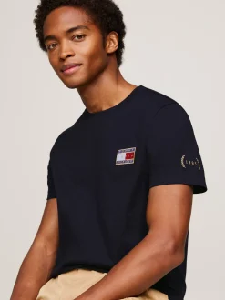 T-Shirty*Tommy Hilfiger T-shirt Paris 1985 Collection DESERT SKY