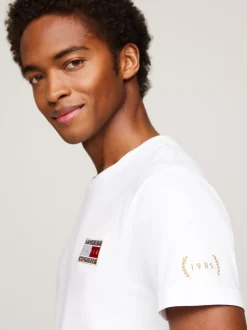 T-Shirty*Tommy Hilfiger T-shirt Paris 1985 Collection WHITE