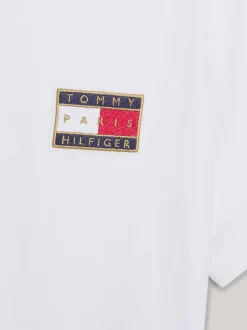 T-Shirty*Tommy Hilfiger T-shirt Paris 1985 Collection WHITE
