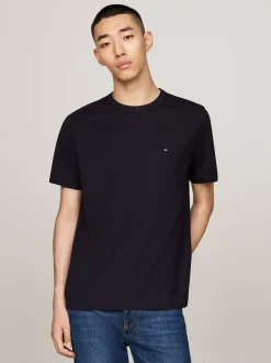 T-Shirty*Tommy Hilfiger T-shirt Pochłaniający Wilgoć DESERT SKY