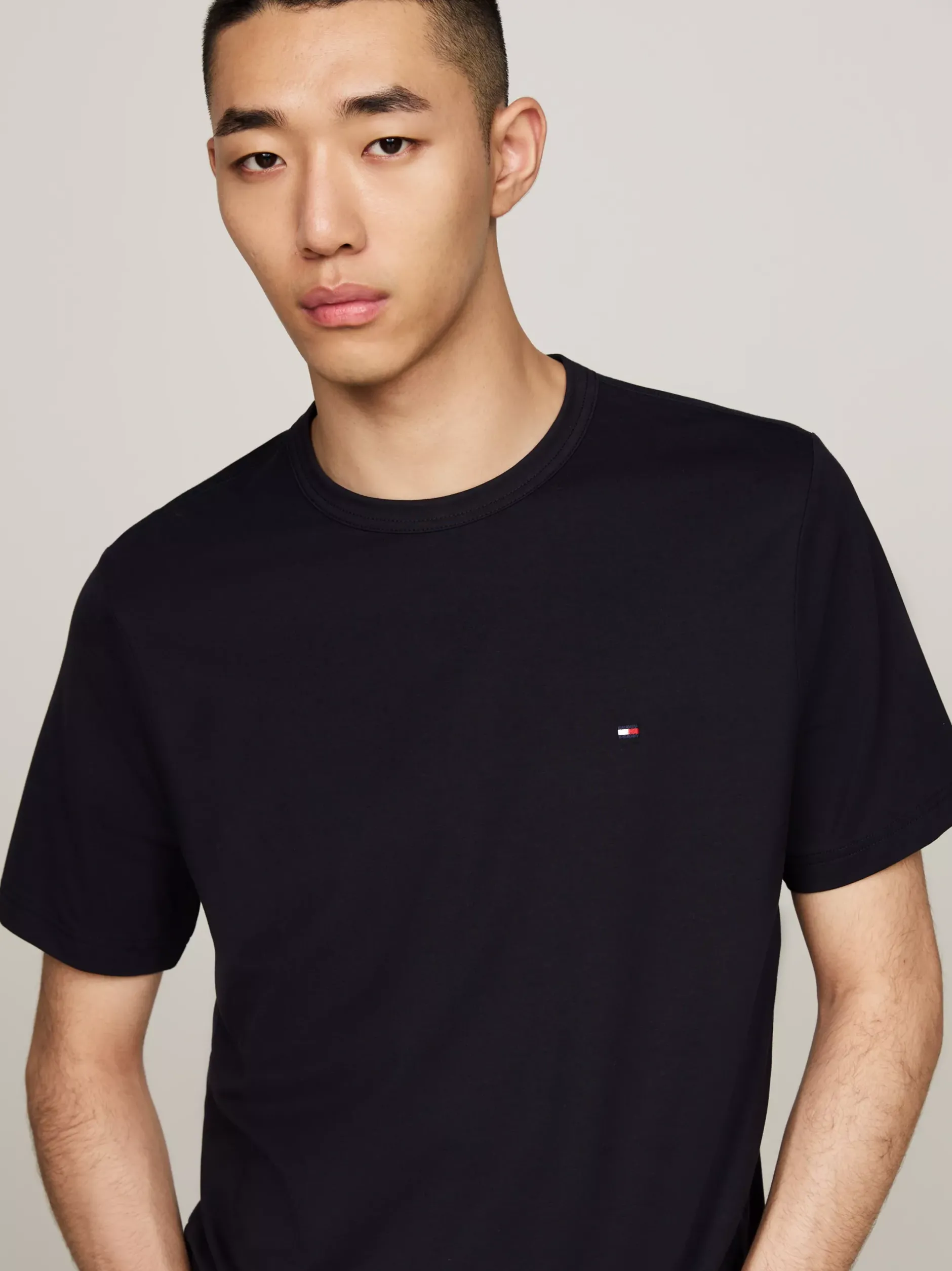 T-Shirty*Tommy Hilfiger T-shirt Pochłaniający Wilgoć DESERT SKY