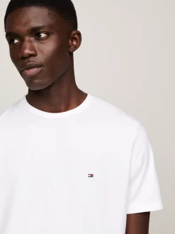 T-Shirty*Tommy Hilfiger T-shirt Pochłaniający Wilgoć WHITE