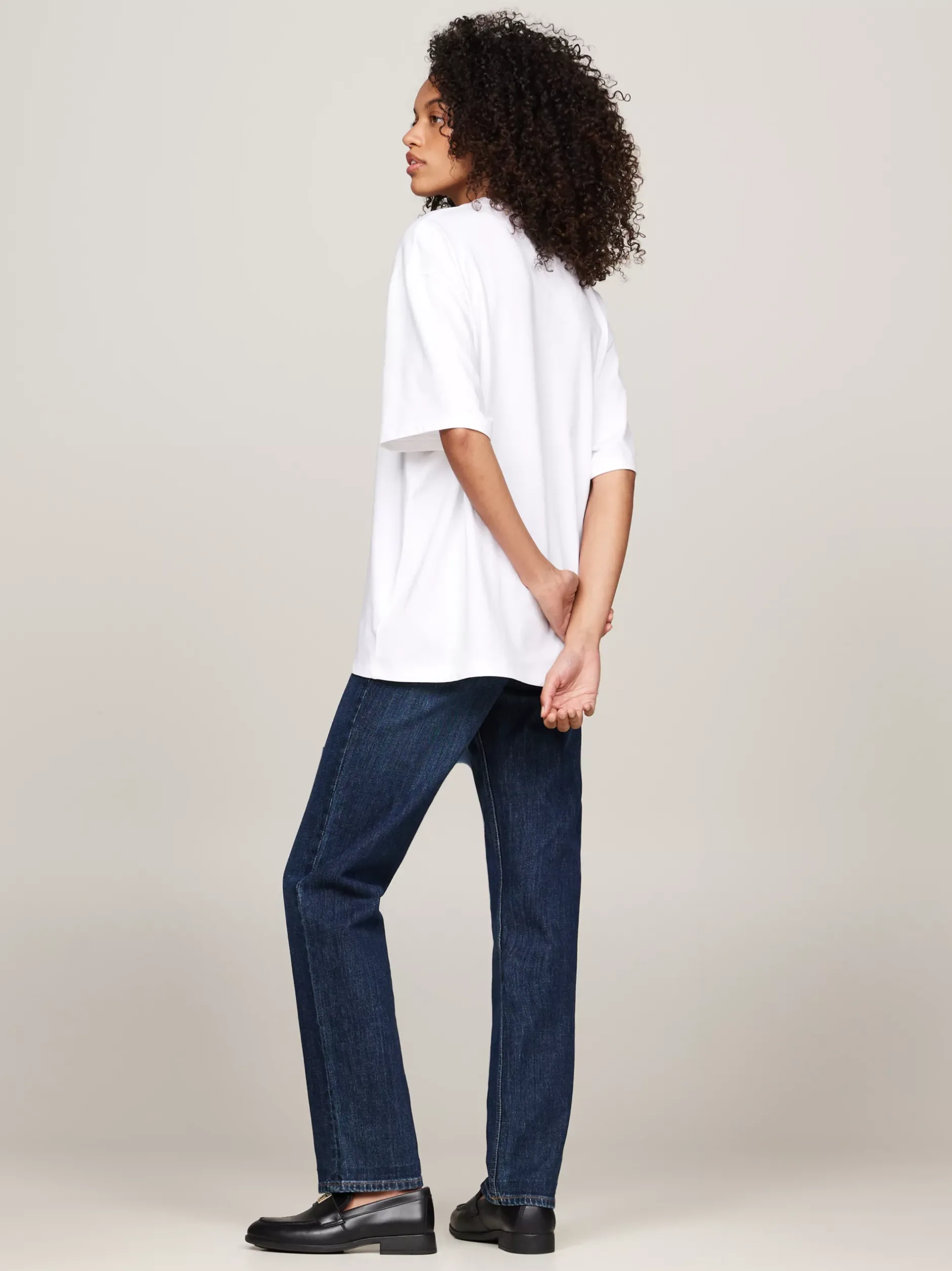 T-Shirty*Tommy Hilfiger T-shirt Tommy X Mercedes F1 X CR Z Etykietką WHITE