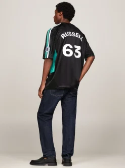 T-Shirty*Tommy Hilfiger T-shirt Tommy X Mercedes F1 X CR George Russell BLACK