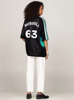 T-Shirty*Tommy Hilfiger T-shirt Tommy X Mercedes F1 X CR George Russell BLACK