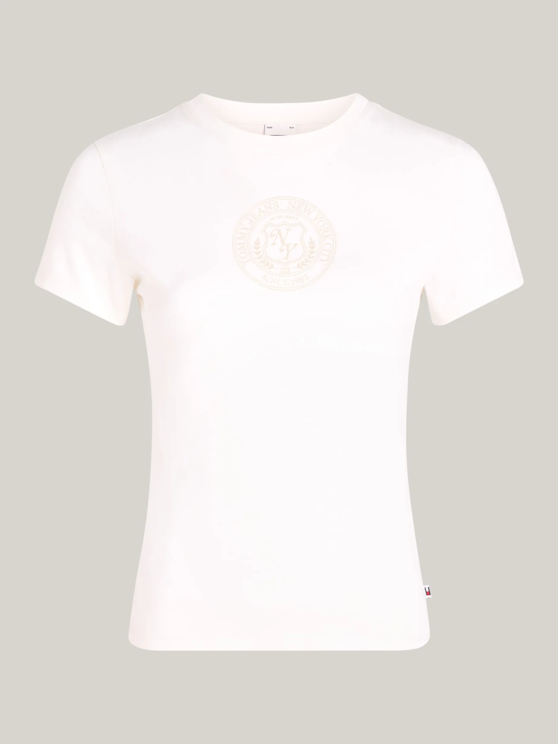 T-Shirty*Tommy Hilfiger T-shirt W Uczelnianym Stylu Z Logo Explorer ANCIENT WHITE