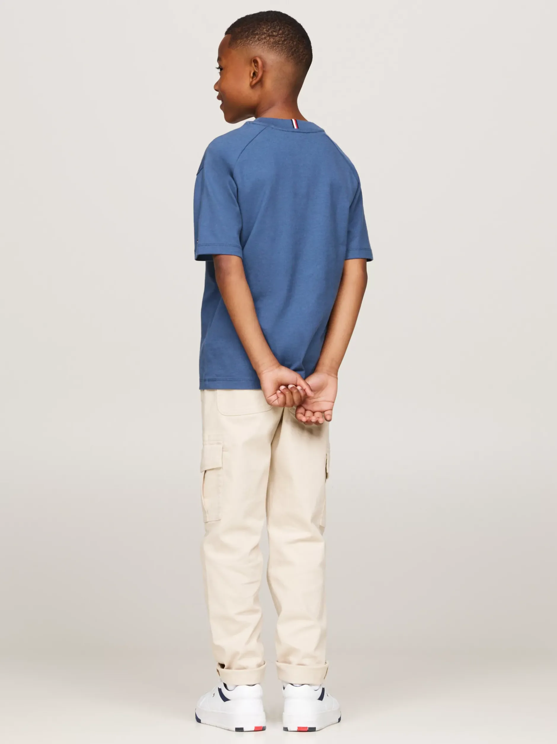 T-Shirty I Koszulki Polo*Tommy Hilfiger T-shirt W Uczelnianym Stylu Z Logo AEGEAN SEA