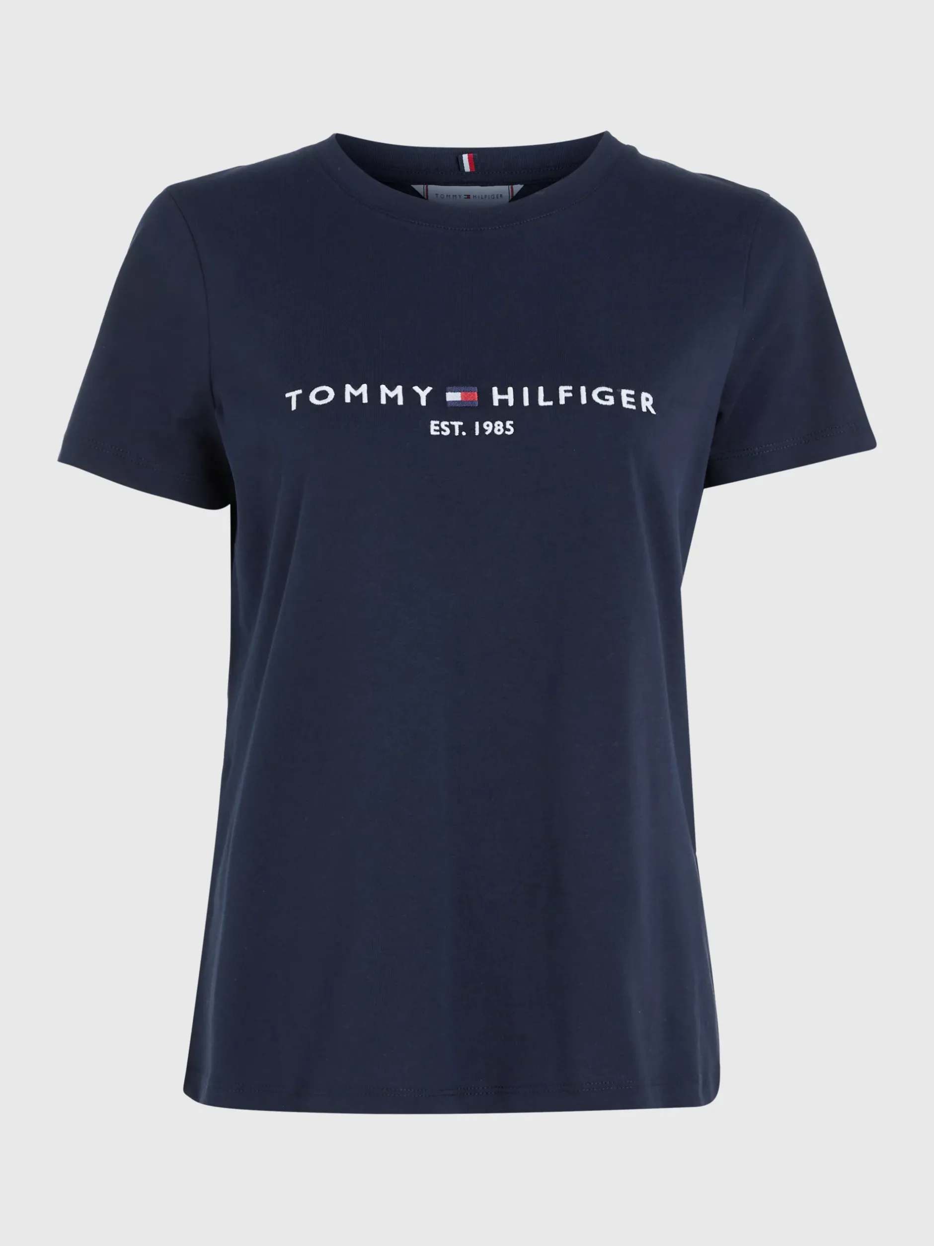 T-Shirty*Tommy Hilfiger T-shirt Z Bawełny Z Logo DESERT SKY