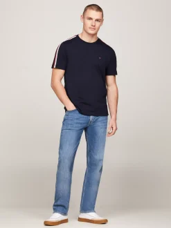 T-Shirty*Tommy Hilfiger T-shirt Z Cieniowanym Sygnowanym Wzorem DESERT SKY