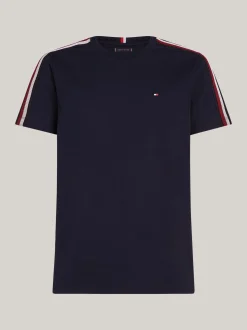 T-Shirty*Tommy Hilfiger T-shirt Z Cieniowanym Sygnowanym Wzorem DESERT SKY