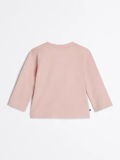 Dziewczynki|Chłopcy*Tommy Hilfiger T-shirt Z Długim Rękawem I Okrągłym Dekoltem SOFT ROSE