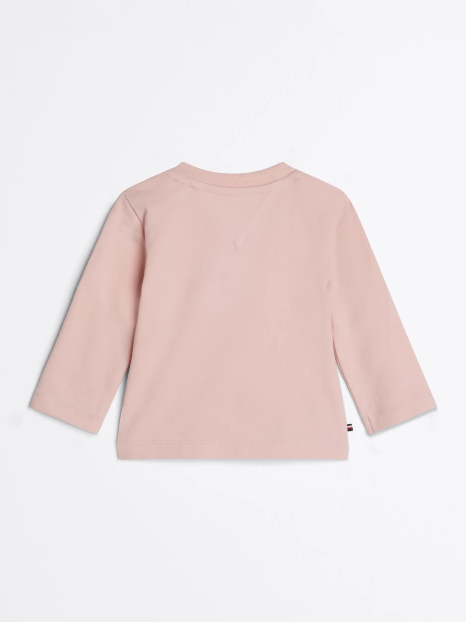 Dziewczynki|Chłopcy*Tommy Hilfiger T-shirt Z Długim Rękawem I Okrągłym Dekoltem SOFT ROSE