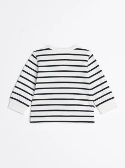 Dziewczynki|Chłopcy*Tommy Hilfiger T-shirt Z Długim Rękawem W Paski Bretońskie DESERT SKY STRIPE