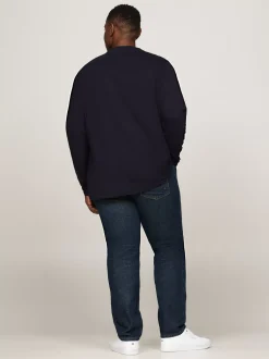 T-Shirty*Tommy Hilfiger T-shirt Z Długim Rękawem Z Kolekcji Plus DESERT SKY