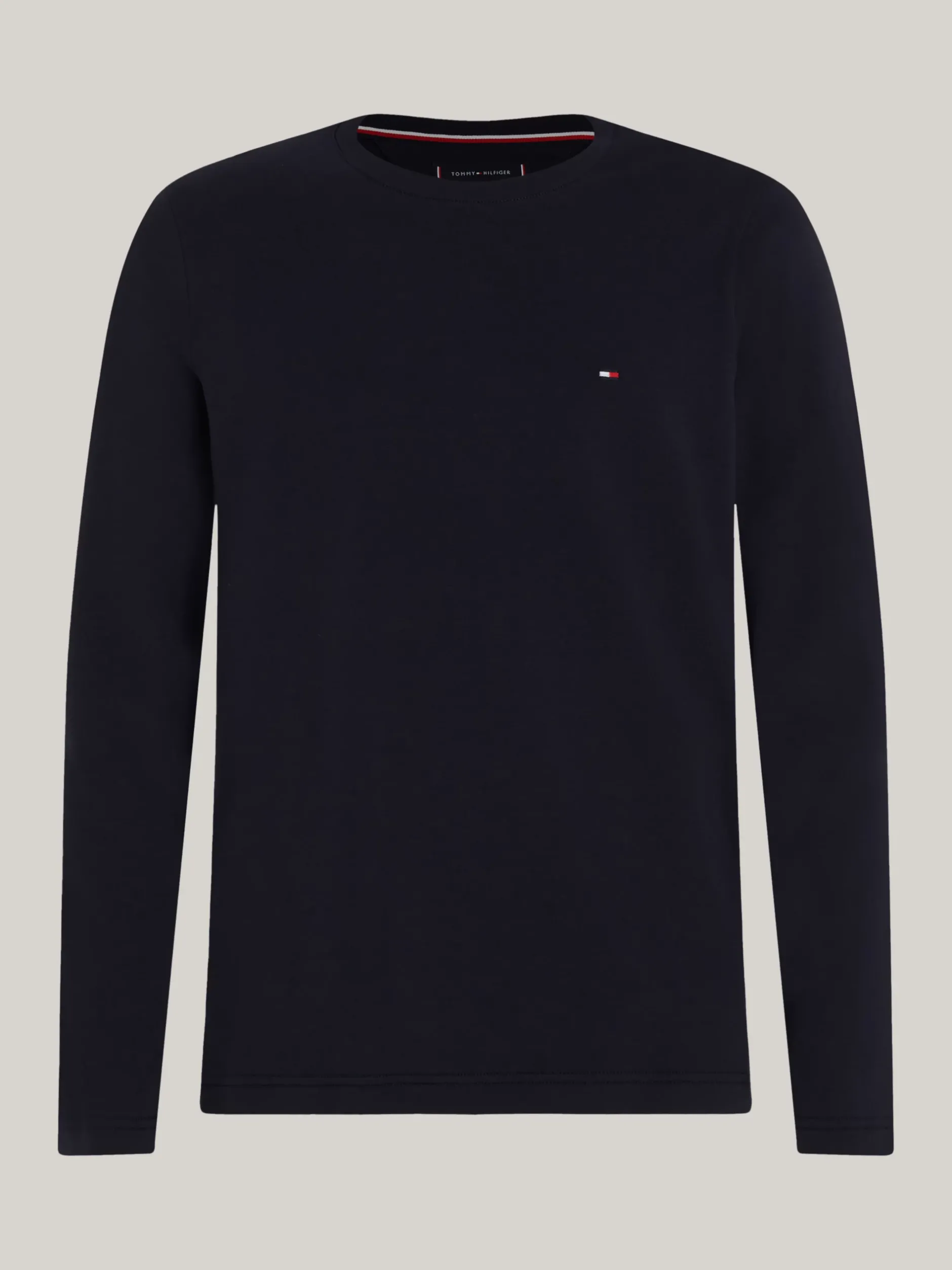 T-Shirty*Tommy Hilfiger T-shirt Z Długim Rękawem Z Kolekcji Plus DESERT SKY