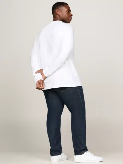T-Shirty*Tommy Hilfiger T-shirt Z Długim Rękawem Z Kolekcji Plus WHITE
