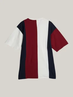 T-Shirty*Tommy Hilfiger T-shirt Z Emblematem I Blokami Kolorów MULTI