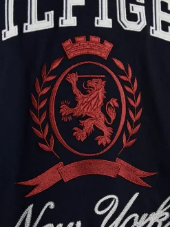 T-Shirty*Tommy Hilfiger T-shirt Z Emblematem I Dużym Logo DESERT SKY